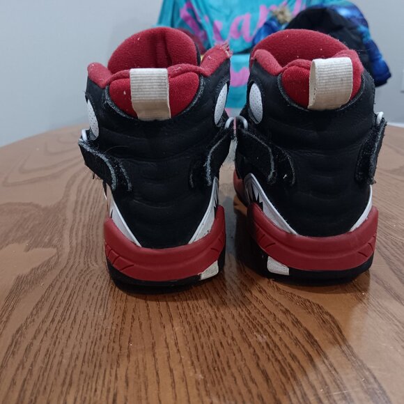 Nike Air Jordan 8 Retro Paprika Sneakers Youth Size 2 - Picture 6 of 8